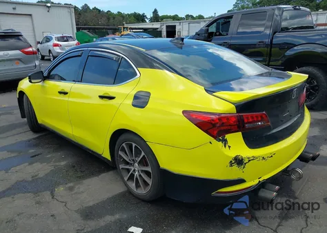 2015 Acura Tlx z USA, uszkodzony, nr VIN 19UUB1F34FA016046